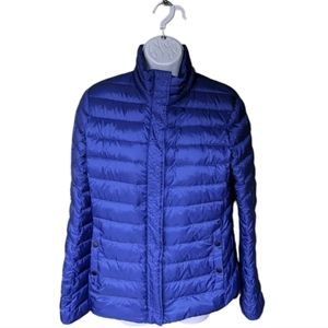 Women's Bogner Molly Fire+Ice Blue Down Puffer Ski Jacket Coat Sz US 10 EU 40